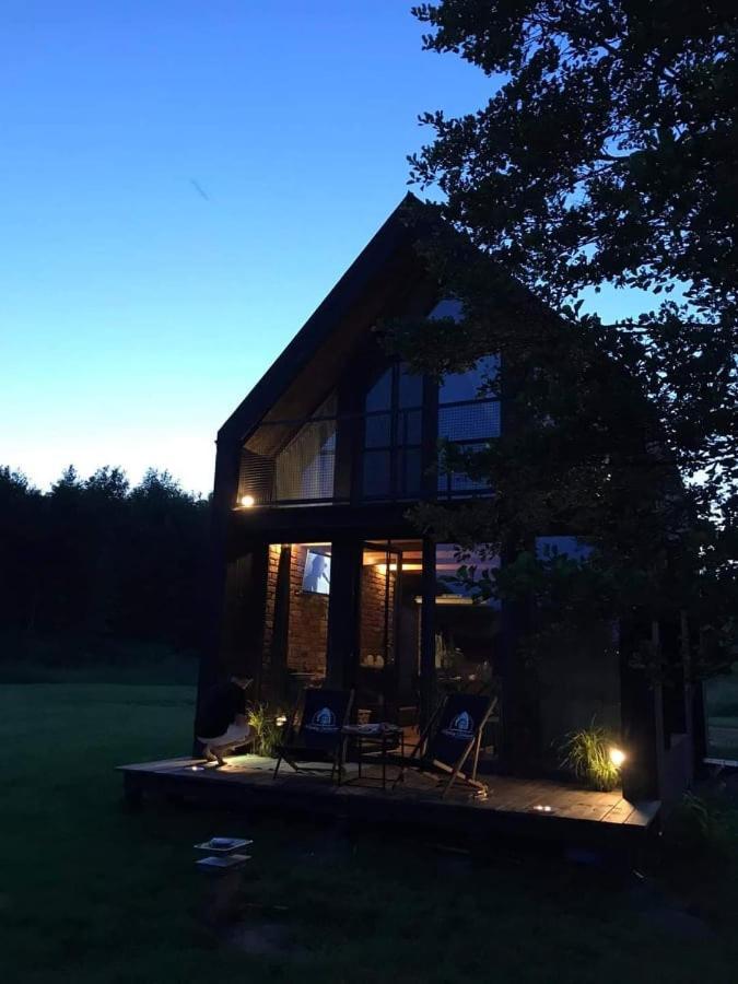 Miedzy Olchami Domek Nad Jeziorem. Noclegi Caloroczne. Cisza, Spokoj. バルチェボ エクステリア 写真
