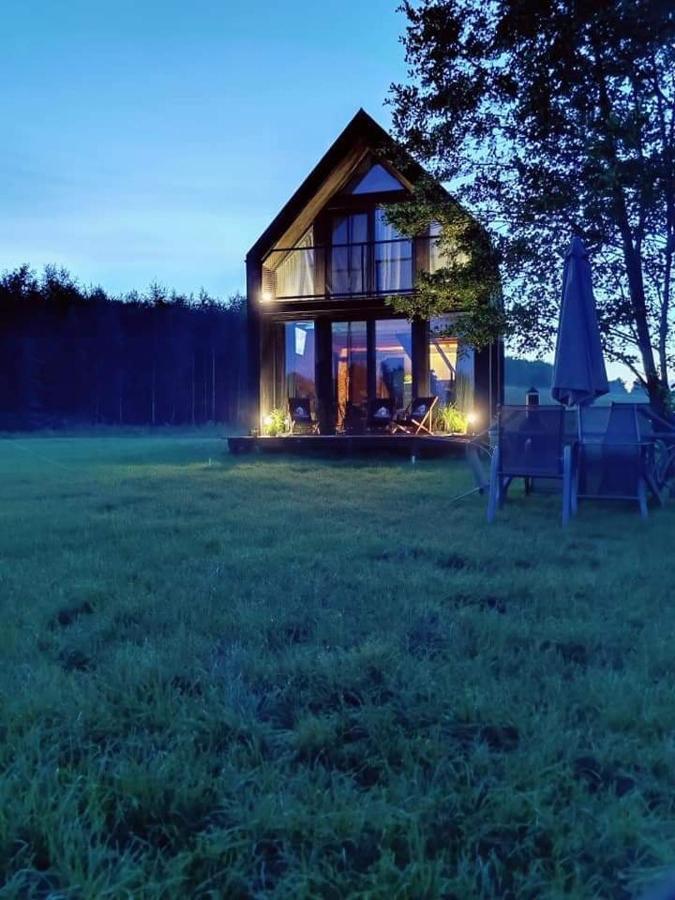 Miedzy Olchami Domek Nad Jeziorem. Noclegi Caloroczne. Cisza, Spokoj. バルチェボ エクステリア 写真