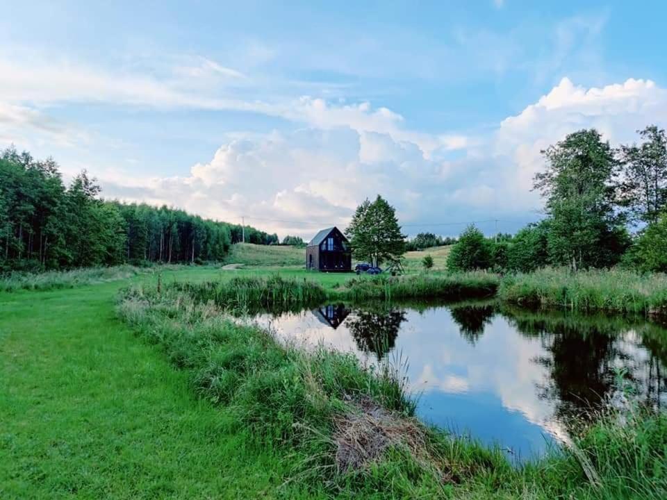 Miedzy Olchami Domek Nad Jeziorem. Noclegi Caloroczne. Cisza, Spokoj. バルチェボ エクステリア 写真